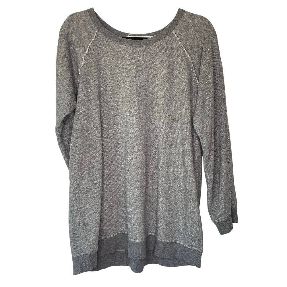 WILT Gray Pullover Sweater Size Small Streetwear Minimalist Loungewear Capsule